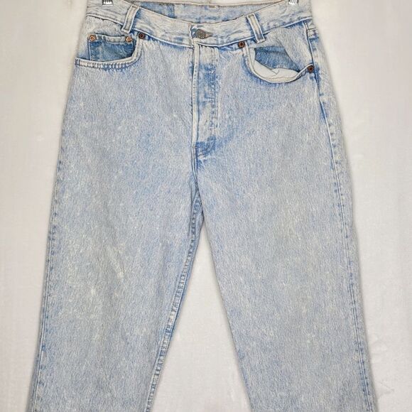 Vintage Y2K Levi's 511 Acid Wash Jeans Size 30 x 28 - Picture 2 of 11